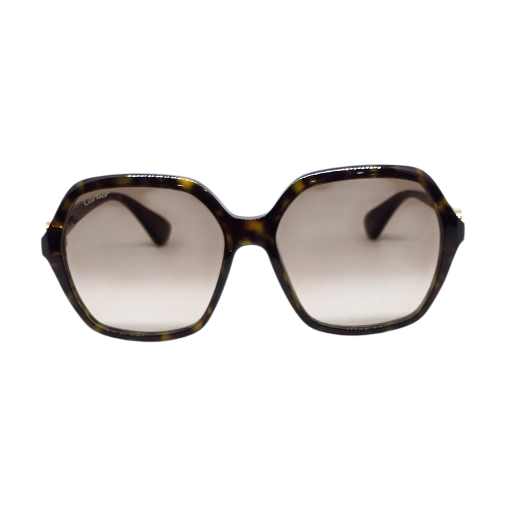 Cartier Brown Gradient Sunglasses